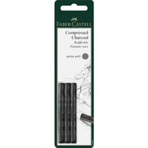 Faber-Castell AG Pitt extrapuha 3db-os préselt faszén Faber-Castell AG Pitt extrapuha 3db-os préselt faszén