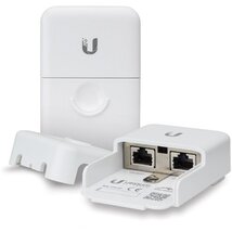 Ubiquiti Túlfeszültségvédő - Ethernet Surge Protector (2x RJ45; 90V@100V/s; 700V@1kV/µs; af PoE támogatás)