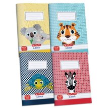 Herlitz Cute Animals A5 21-32 vonalas füzet