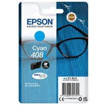 EPSON Patron Singlepack Cyan 408L DURABrite Ultra Ink (C13T09K24010)
