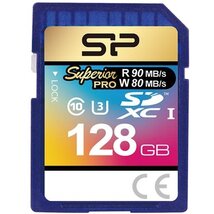 Card SDXC Silicon Power Superior 128GB Class 10 Card SDXC Silicon Power Superior 128GB Class 10