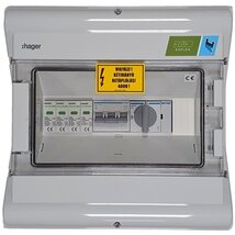Hager AC doboz 3 fázis, T2, 40A