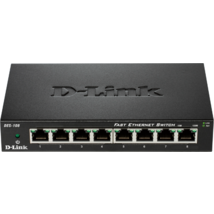 D-Link DES-108 8 Port 10/100Mbit Fast Eternet Switch D-Link DES-108 8 Port 10/100Mbit Fast Eternet Switch