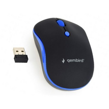 Gembird MUSW-4B-03-B Wireless optical mouse Black/Blue
