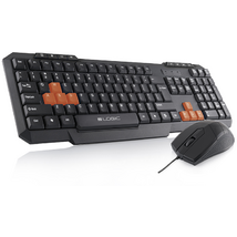 Modecom Logic LKM-201 billentyűzet + egér Black HU Modecom Logic LKM-201 billentyűzet + egér Black HU