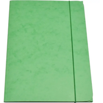 CAM A4 világoszöld prespán gumis mappa