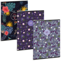Ars Una Wild Bloom mix 5247 A4 extra kapcsos kockás füzet