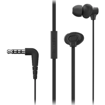 Panasonic RP-TCM55E fekete mikrofonos, vezetékes fülhallgató headset