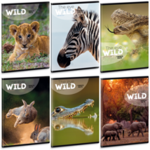 Ars Una The Eyes of the Wild 5235 A5 extra kapcsos sima füzet