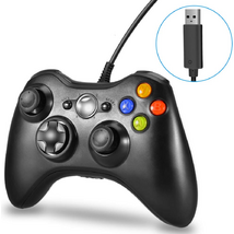 FROGGIEX XBOX 360/PC Kiegészítő Vezetékes kontroller, Fekete FROGGIEX XBOX 360/PC Kiegészítő Vezetékes kontroller, Fekete