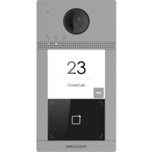 Hikvision IP kaputelefon - DS-KV8113-WME1 (2MP, kültéri egység, 1 lakásos, IP65, IR, I/O, wifi, Mifare kártyaolvasó)