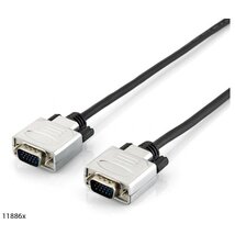 Equip Kábel - 118865 (VGA kábel, HD15, apa/apa, duplán árnyékolt, 15m)