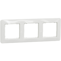 Schneider SDD311803 fehér hármas keret