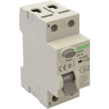 Tracon EVOV2P2503 2 pólusú 25A 30mA 6kA A áram-védőkapcsoló