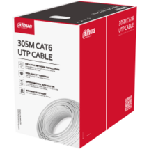 Dahua Fali kábel - PFM920I-6UN (Cat6, UTP, oxigénmentes réz 99.99% OFC,PoE támogatás hosszabb távon 305m)