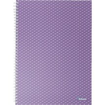 Esselte ColourBreeze A4 vonalas levendula spirálfüzet