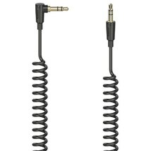 Hama FIC 3,5mm jack 1,5m 90fokos spirál összekötőkábel