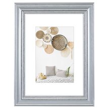 Hama 175807 "LOBBY" 10x15 cm ezüst múanyag keret