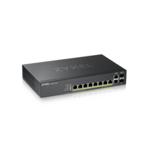 ZYXEL Switch 8x1000Mbps (8xPOE) + 2xGigabit kombó SFP, Menedzselhető Rackes, GS220-10HP-EU0101F ZYXEL Switch 8x1000Mbps (8xPOE) + 2xGigabit kombó SFP, Menedzselhető Rackes, GS220-10HP-EU0101F