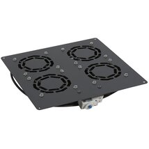Legrand Rackszekrény ventilátor 19" - 4 ventilátor, termosztát, 320m2 /óra, (Linkeo álló rack szekrényekhez)
