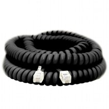 PRC 20171 4P4C spirál telefonvezeték 3,6m fekete PRC 20171 4P4C spirál telefonvezeték 3,6m fekete