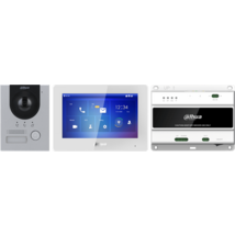 Dahua IP video kaputelefon szett - KTD01(F) (VTO2202F-P-S2 + VTH5422HW + VTNS2003B-2) Dahua IP video kaputelefon szett - KTD01(F) (VTO2202F-P-S2 + VTH5422HW + VTNS2003B-2)