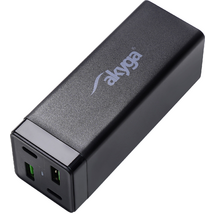 Akyga AK-CH-17 USB töltő 2x USB-A + 2x USB-C PD 5-20V / max 3.25A 65W Quick Charge Akyga AK-CH-17 USB töltő 2x USB-A + 2x USB-C PD 5-20V / max 3.25A 65W Quick Charge