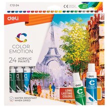 Deli Color Emotion (gouache) 12ml 24db/csomag tempera készlet