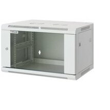 Manhattan Rackszekrény - 19" fali kivitel (9U, 500 (h) x 570 (w) x 450 (d) mm, Flatpack, Szürke)