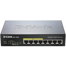 D-LINK Switch 8x1000Mbps (4xPOE) Menedzselhető Fémházas Asztali, DGS-1008P/E D-LINK Switch 8x1000Mbps (4xPOE) Menedzselhető Fémházas Asztali, DGS-1008P/E