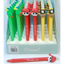 Nebulo Kalózok radírozható nyomógombos zselésirón