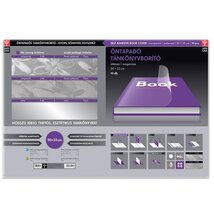 Ars Una 50x31cm virágmintás öntapadós 10db-os tankönyvborító