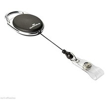 Durable Style jojós patentos 1db fekete névkitűző tartó