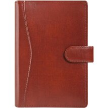 Kalendart Saturnus M418 újrahasznosított bőr barna gyűrűs kalendárium Kalendart Saturnus M418 újrahasznosított bőr barna gyűrűs kalendárium