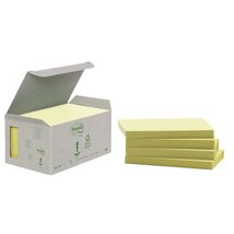 Post-it 127x76mm újrahasznosított sárga jegyzettömb minitorony Post-it 127x76mm újrahasznosított sárga jegyzettömb minitorony