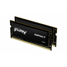 Kingston 32GB/3200MHz DDR-4 (Kit of 2) FURY Impact (KF432S20IBK2/32) notebook memória Kingston 32GB/3200MHz DDR-4 (Kit of 2) FURY Impact (KF432S20IBK2/32) notebook memória