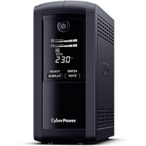 CYBERPOWER UPS VP1000ELCD (3xIEC 320) 1000VA 550W 230V szünetmentes tápegység + USB LINE-INTERACTIVE