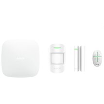 Ajax StarterKit Plus WH fehér vezetéknélküli riasztó szett Ajax StarterKit Plus WH fehér vezetéknélküli riasztó szett