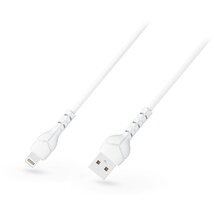 Devia ST348594 ECO Kintone V2 2,1A 1m USB/Lightning fehér adat- és töltőkábel Devia ST348594 ECO Kintone V2 2,1A 1m USB/Lightning fehér adat- és töltőkábel