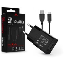 Haffner TF-0124 1A microUSB fekete hálózati töltő Haffner TF-0124 1A microUSB fekete hálózati töltő