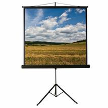 FUNSCREEN 100" (4:3) manuális tripod vetítővászon (hordozható, Méret: 203x152 cm)