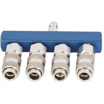 Scheppach 7906100725 kompresszorhoz 4 elosztós gyorscsatlakozó