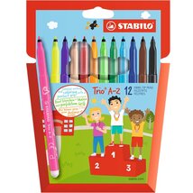 STABILO Trio A-Z 18db-os filctoll készlet