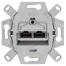 Siemens 5TG2026-2 UAE 2X8pólusú RJ45 STP CAT6 E informatikai csatlakozóaljzat
