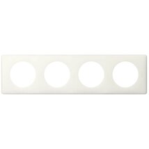Legrand 066634 Céliane fényes fehér 4-es keret