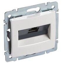 Legrand 770072 Valena Cat.6A STP fehér RJ45 informatikai csatlakozóaljzat