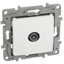 Legrand 764551 Niloé 9,5 (apa) végzáró (1 dB) fehér TV csillagpontos aljzat