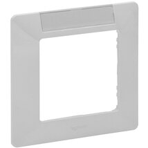 Legrand 754011-60 Valena Life címketartóval fehér 1-es keret