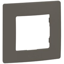 Legrand 665031 Niloé füstszürke 1-es keret Legrand 665031 Niloé füstszürke 1-es keret