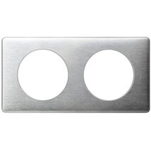 Legrand 068922 Céliane alumínium 2-es keret